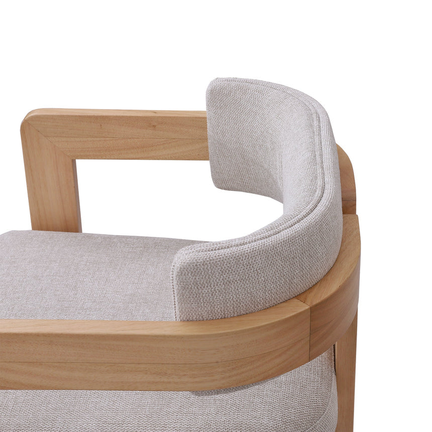 Natural Ash Dining Chair - Stone Beige (Set of 2) - View 4