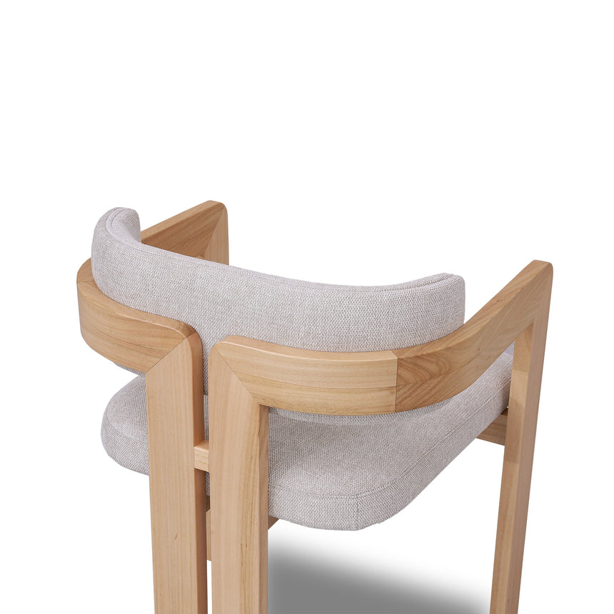Natural Ash Dining Chair - Stone Beige (Set of 2) - View 8
