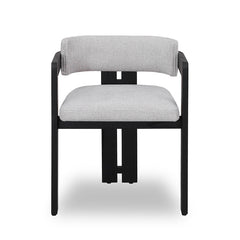 CDC8774-MA Black Dining Chair - Stone Beige (Set of 2)