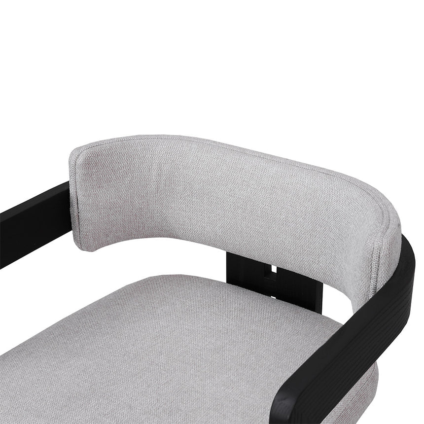 Black Dining Chair - Stone Beige (Set of 2) - View 5