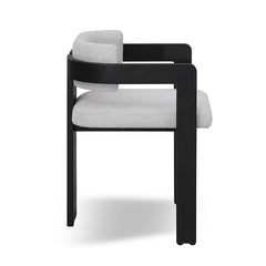 CDC8774-MA Black Dining Chair - Stone Beige (Set of 2)