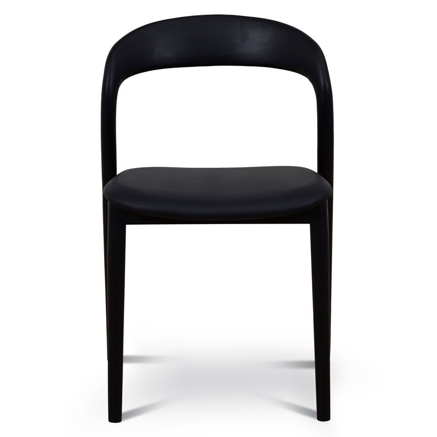 Dining Chair - Full Black (Set of 2) - View 3