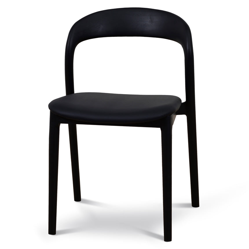 Dining Chair - Full Black (Set of 2) - View 4
