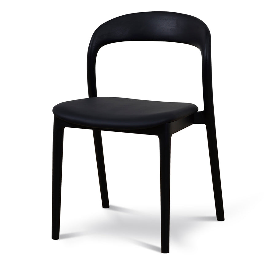 Dining Chair - Full Black (Set of 2) - View 2