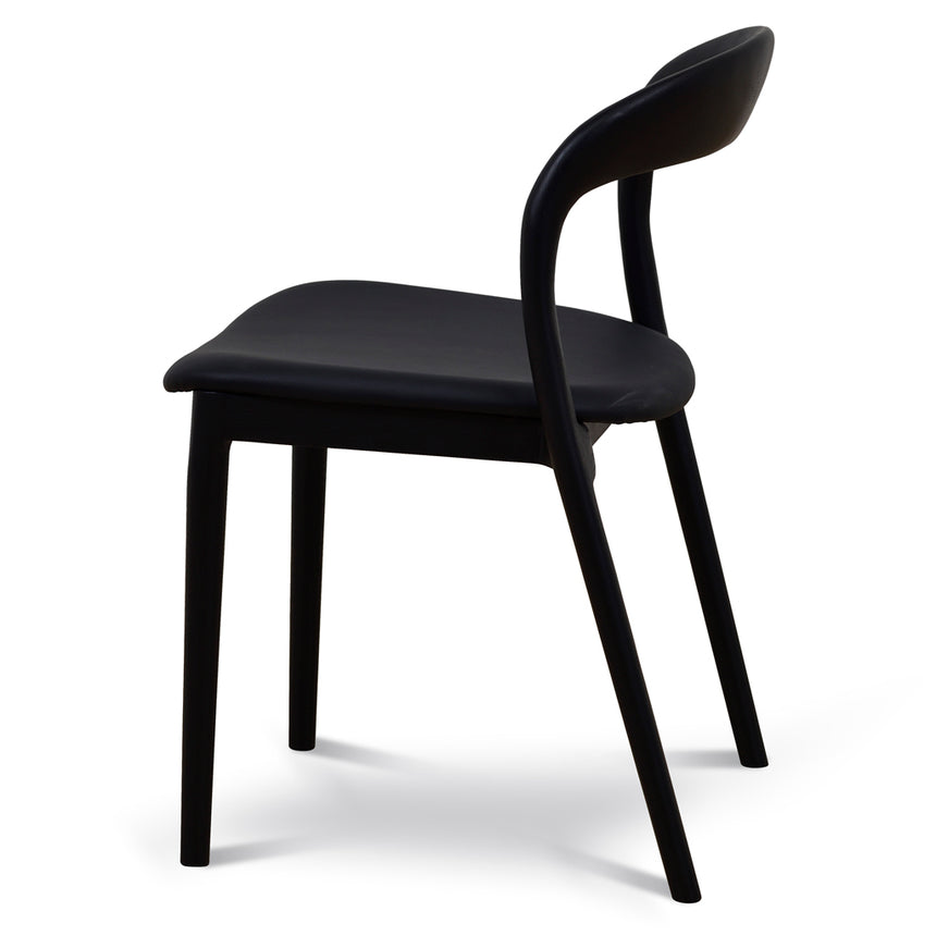 Dining Chair - Full Black (Set of 2) - View 9