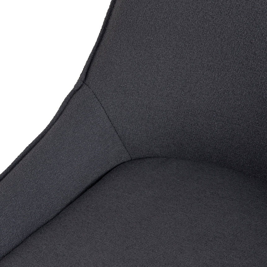Fabric Dining Chair - Charcoal - View 6