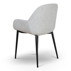 Fabric Dining chair | Silver Grey (Set of 2) | Myka Home