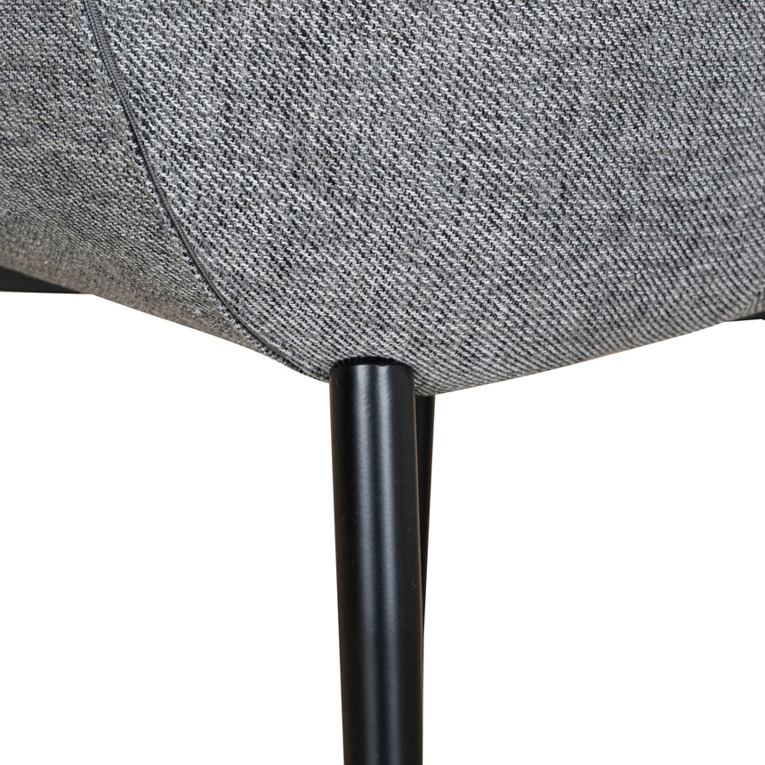 Fabric Dining chair - Lava Grey (Set of 2) - View 8