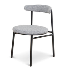 Fabric Dining Chair | Lava Grey (Set of 2) | Myka Home