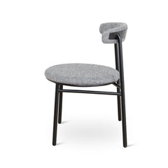 Fabric Dining Chair | Lava Grey (Set of 2) | Myka Home