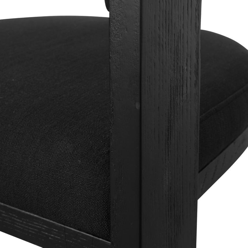 ELM Dining Chair - Full Black (Set of 2) - View 11