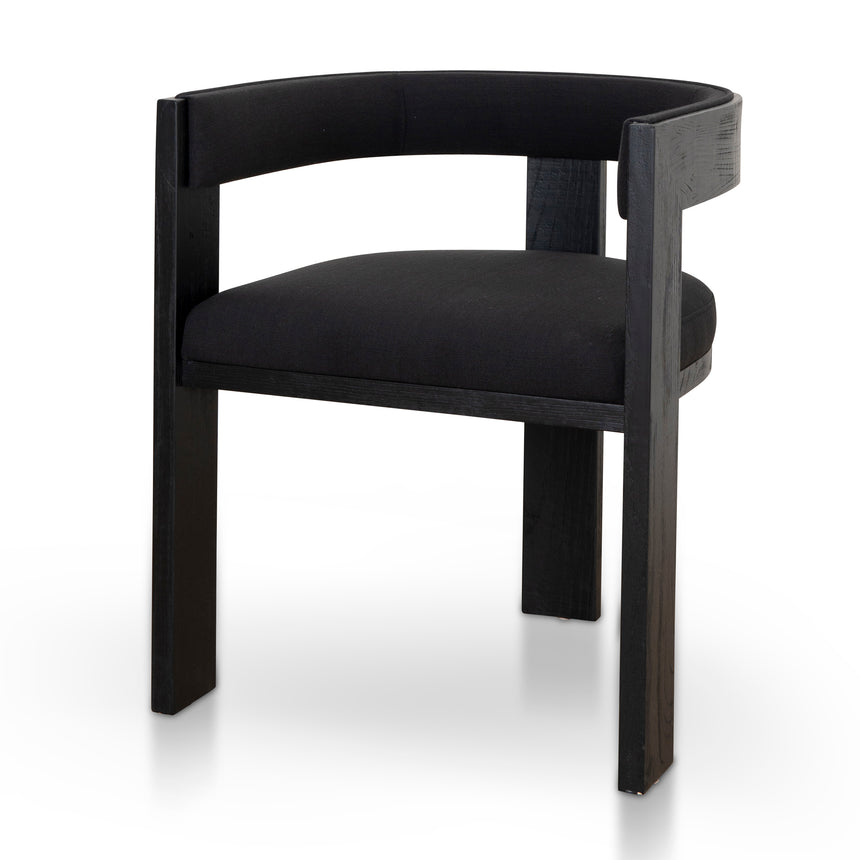 ELM Dining Chair - Full Black (Set of 2) - View 3