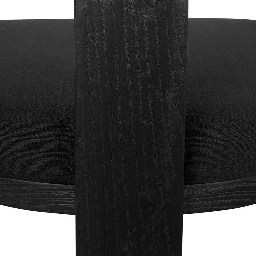 ELM Dining Chair - Full Black (Set of 2) - View 7
