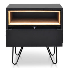 Bedside Table | Black | Myka Home