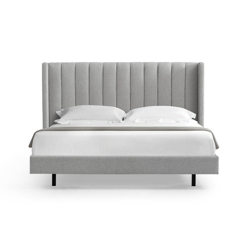 King Bed Frame - Spec Grey - View 3