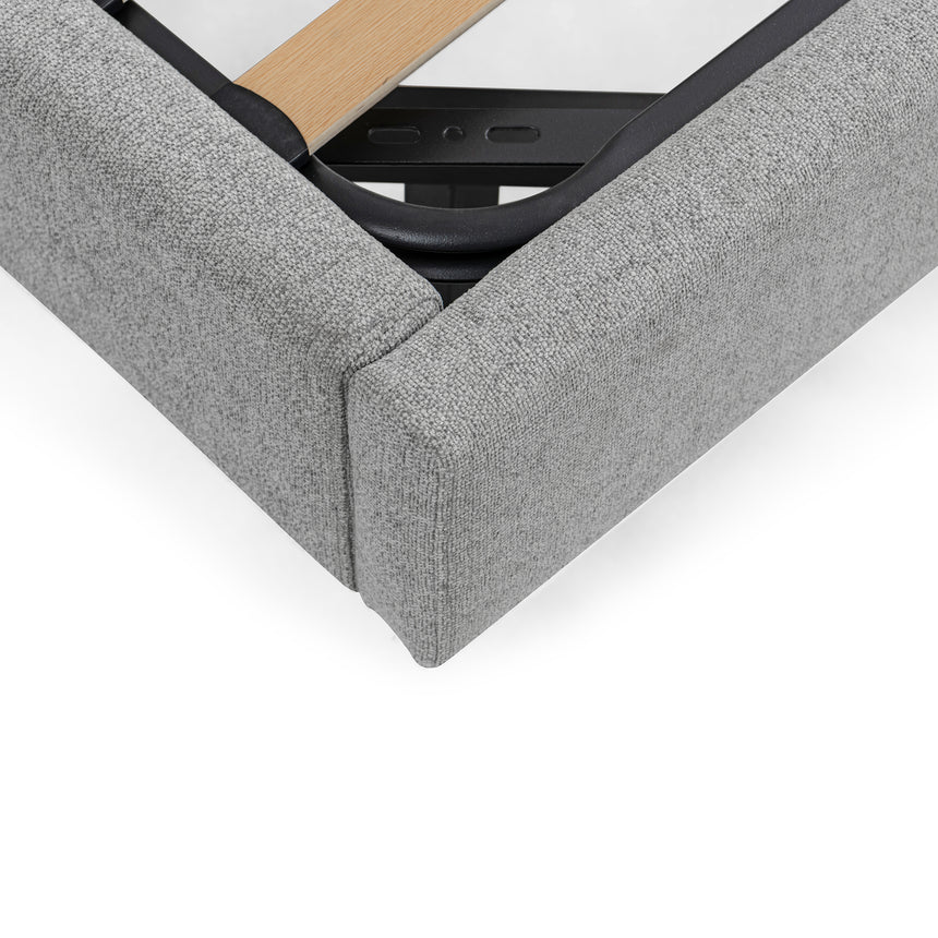King Bed Frame - Spec Grey - View 8