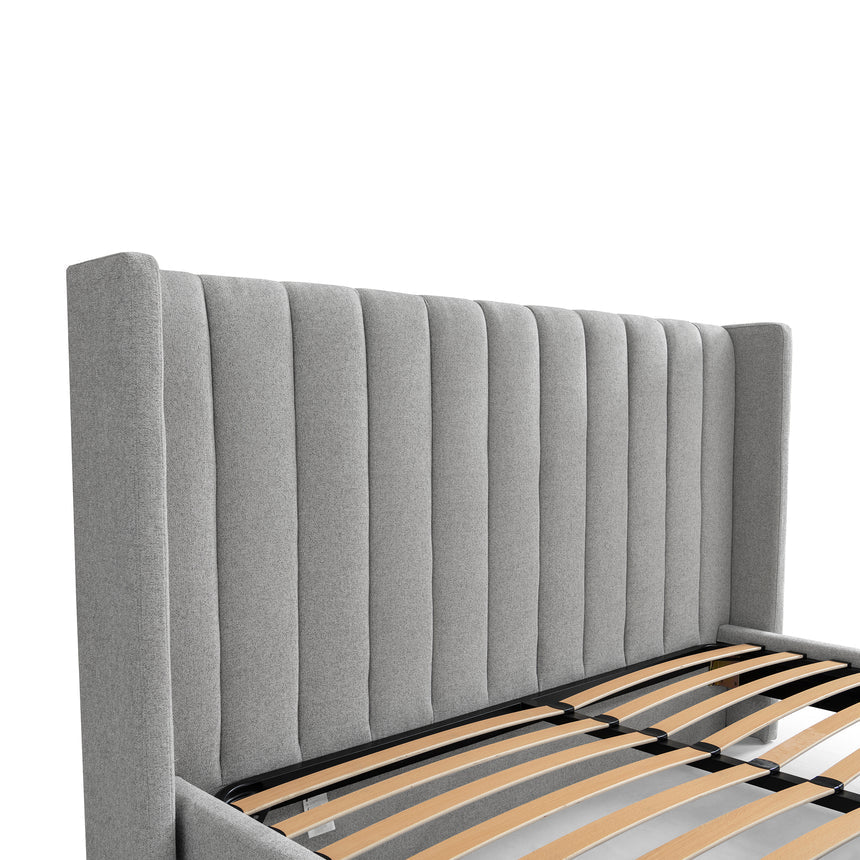 King Bed Frame - Spec Grey - View 6