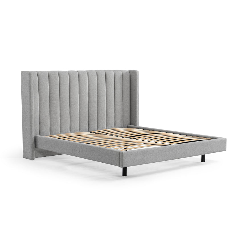 King Bed Frame - Spec Grey - View 2