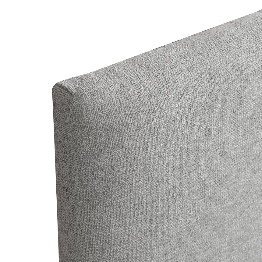 King Sized Bed Frame - Spec Grey with Storage - View 8