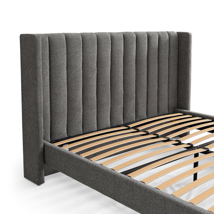 King Bed Frame - Spec Charcoal - View 5