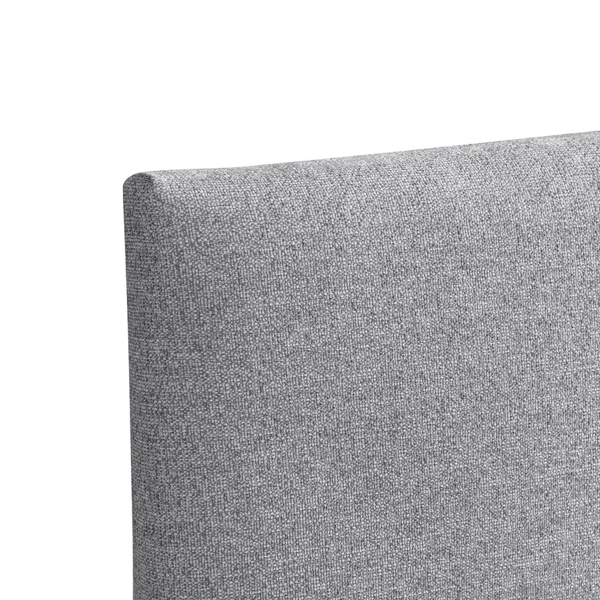 Queen Sized Bed Frame - Spec Grey with Storage - View 8
