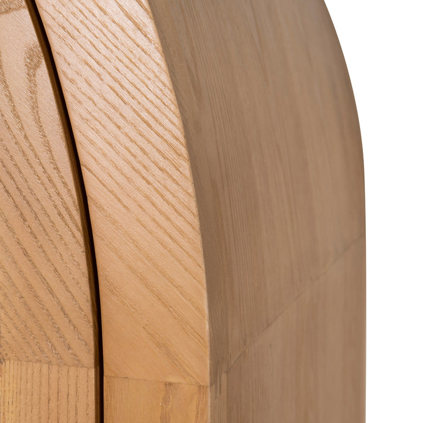 1.83m (H) Ash Curve Cabinet - Natural - View 13