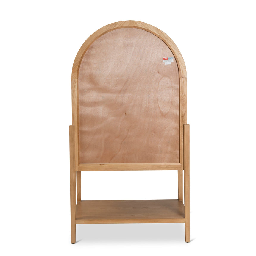 1.83m (H) Ash Curve Cabinet - Natural - View 5