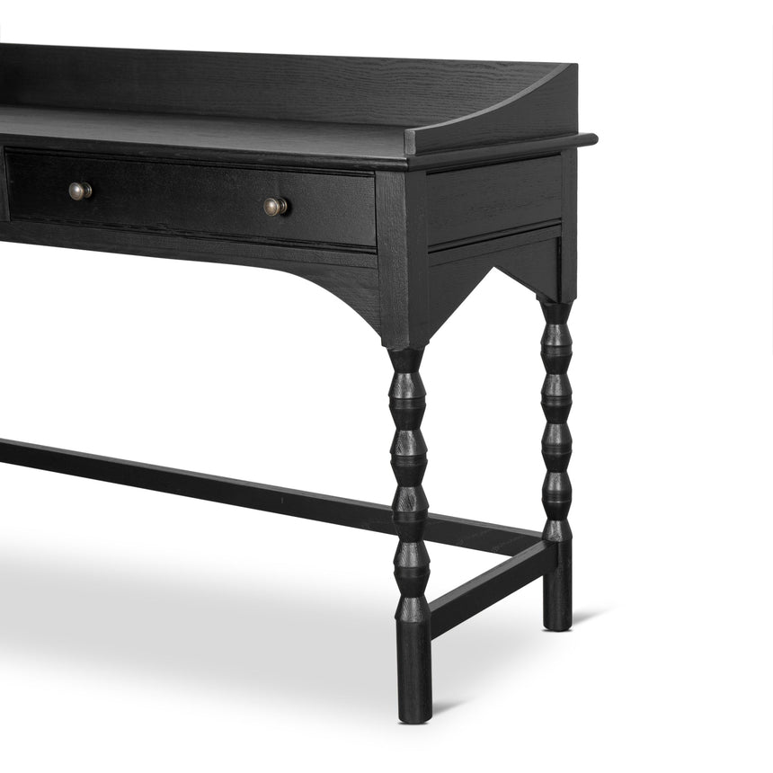1.45m Console Table - Black - View 8
