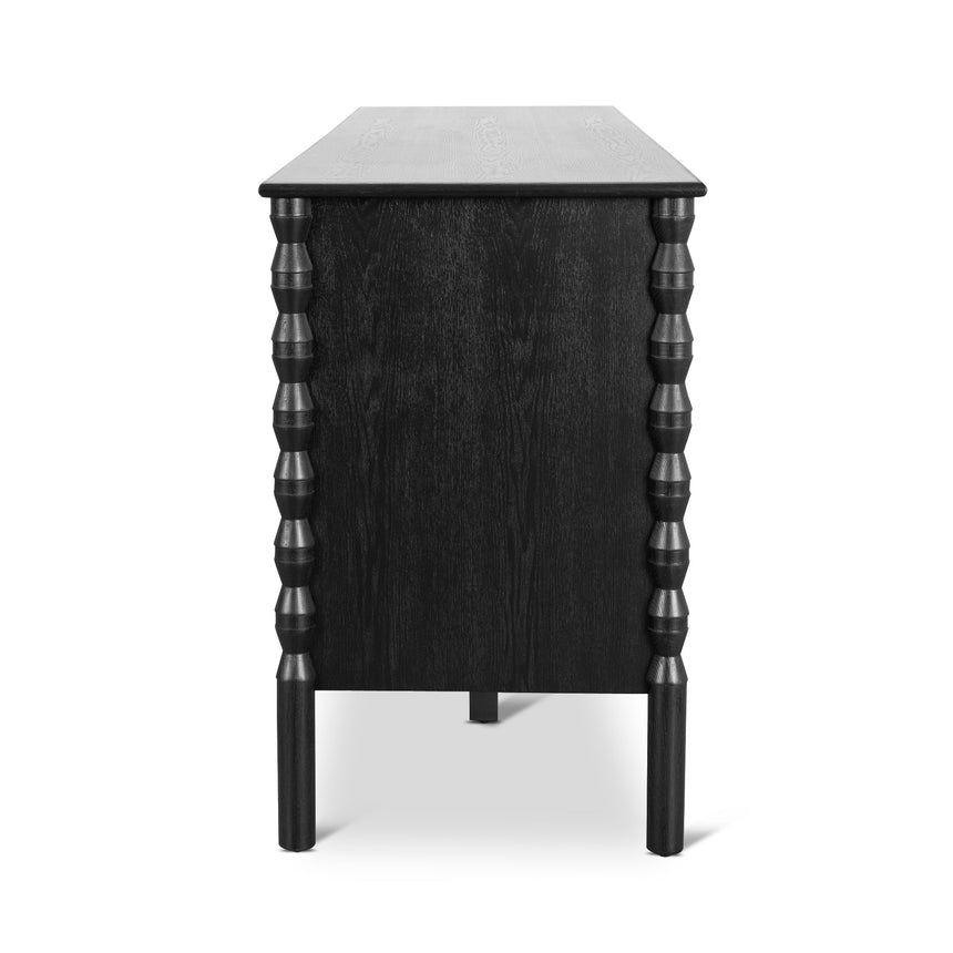 1.9m Sideboard - Black - View 6