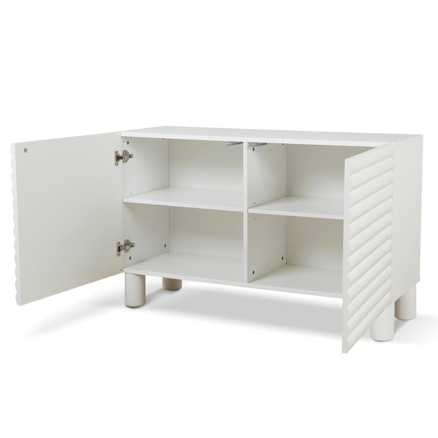 1.2m Sideboard Unit - White - View 4
