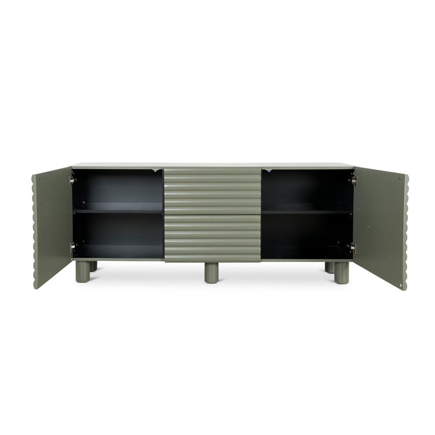 1.8m Buffet Unit - Green - View 4