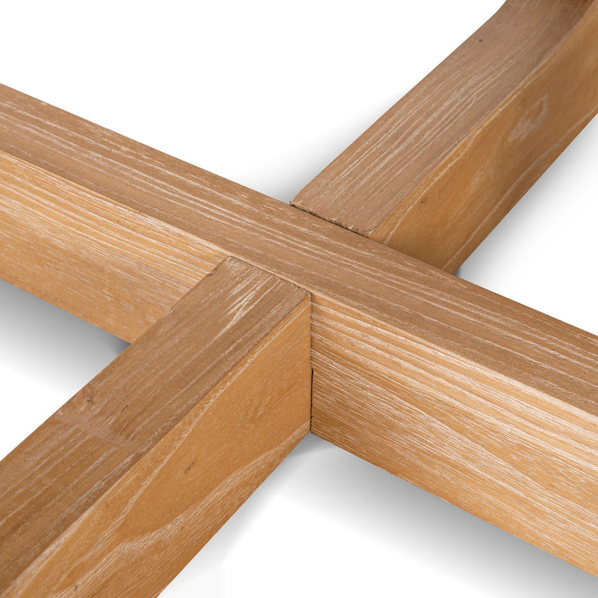 2.4m Oak Dining Table - Natural - View 9