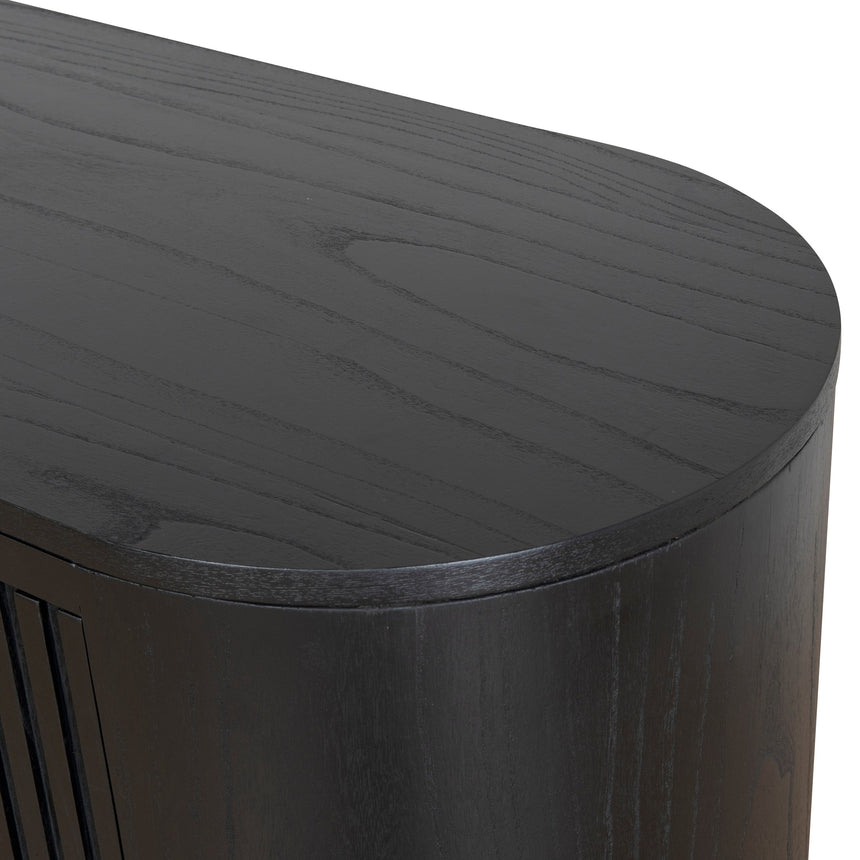 1.68m Sideboard - Full Black - View 11