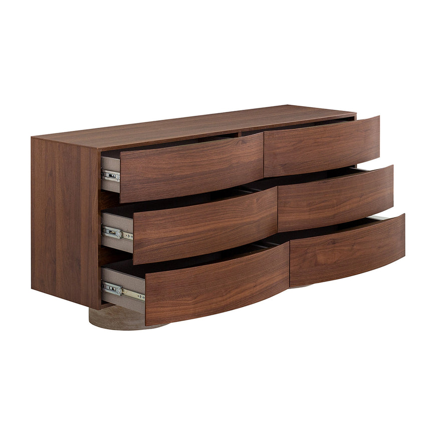 Chest of Drawer - Walnut - View 5