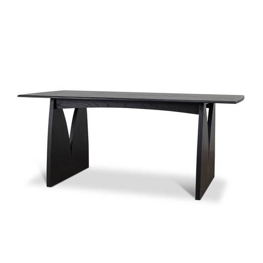 1.8M Elm Dining Table | Full Black | Myka Home