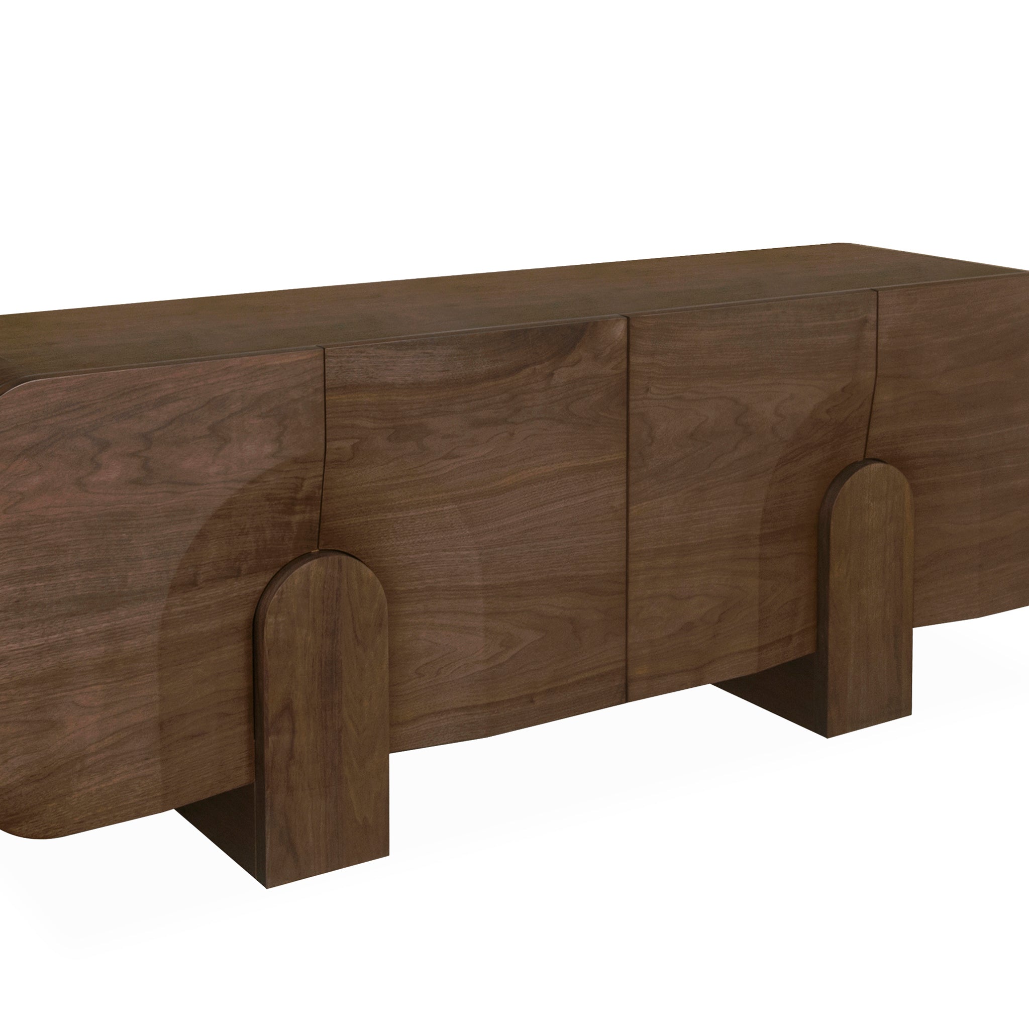 2.1M Buffet Unit | Light Walnut | Myka Home