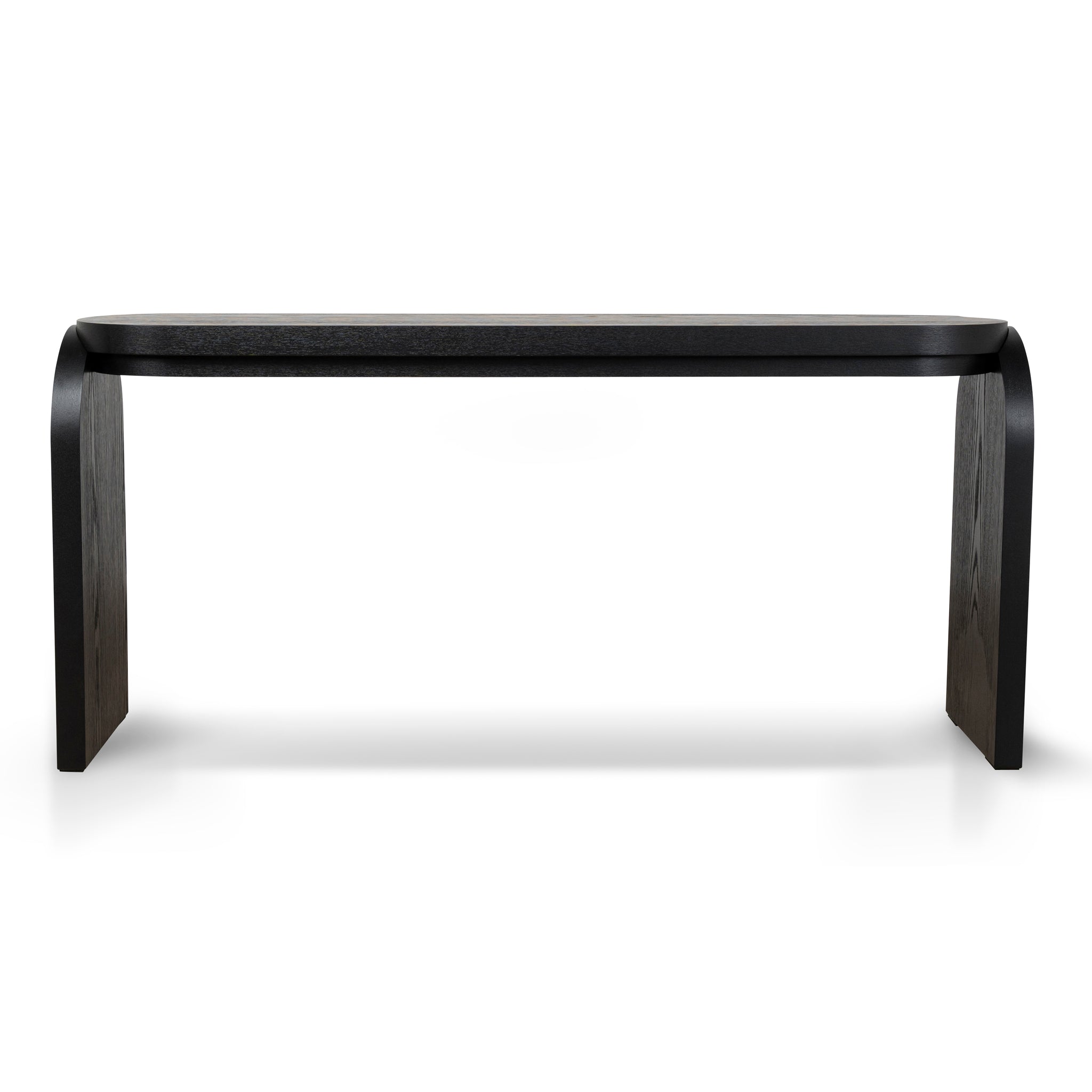 1.7M Console Table | Textured Espresso Black | Myka Home