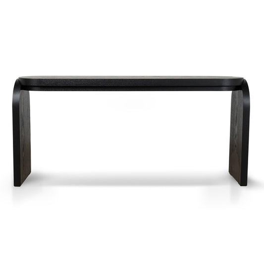 1.7M Console Table | Textured Espresso Black | Myka Home
