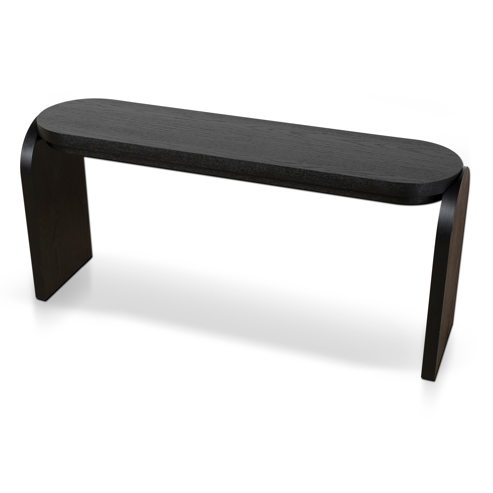 1.7M Console Table | Textured Espresso Black | Myka Home