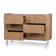 120cm Chest of Drawers | Natural | Myka Home