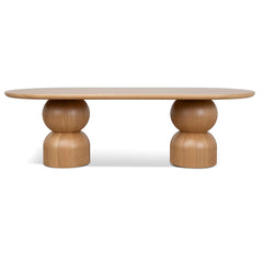 2.5m Dining Table | Natural | Myka Home