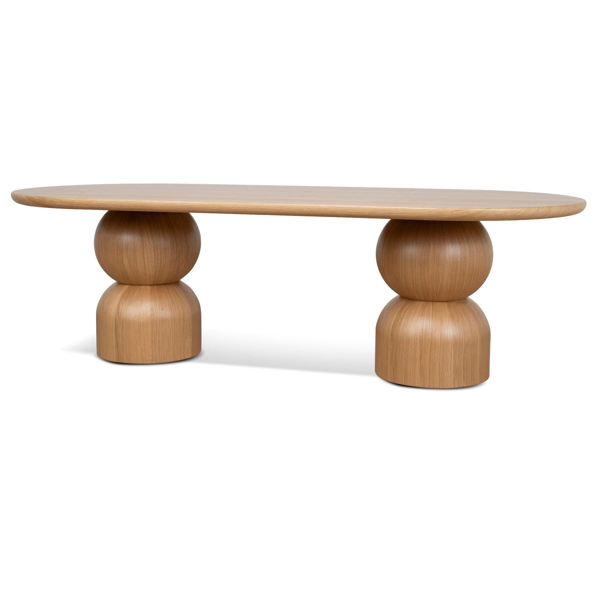 2.5m Dining Table | Natural | Myka Home