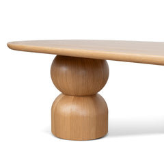2.8m Dining Table | Natural | Myka Home