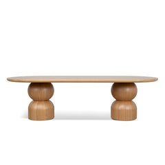 2.8m Dining Table | Natural | Myka Home