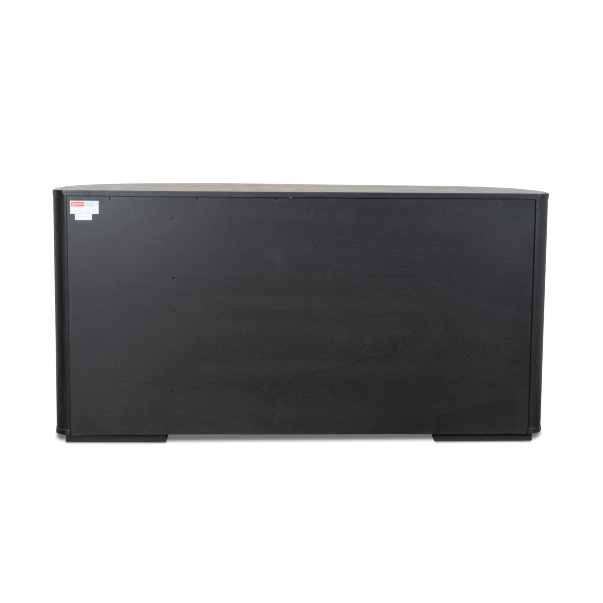 1.55M Rattan Home Office Desk | Full Black | Myka Home