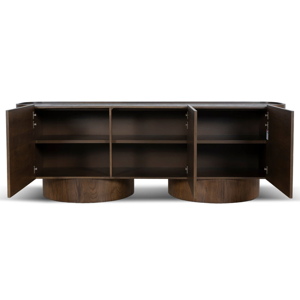 2.2m Buffet Unit | Caramel Oak | Myka Home - View 3