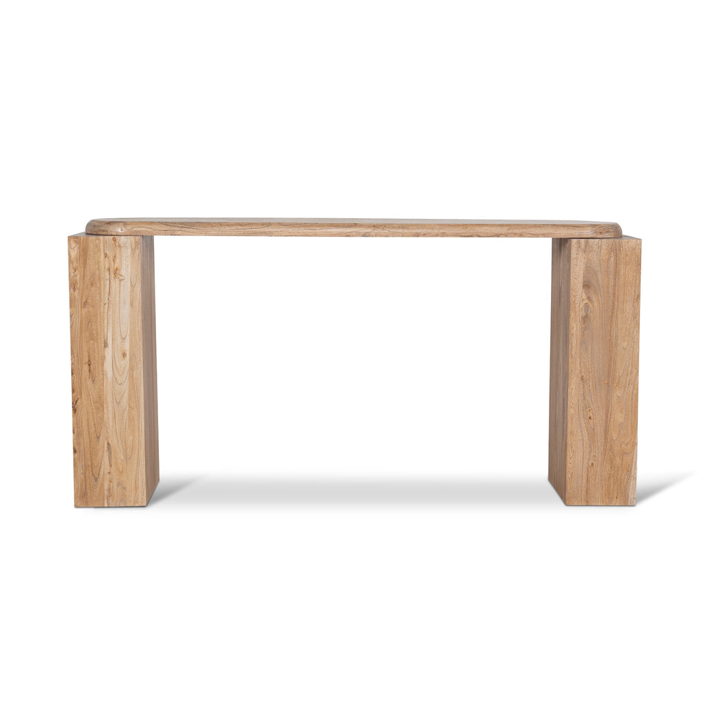 160cm Console Table | Natural | Myka Home - View 2