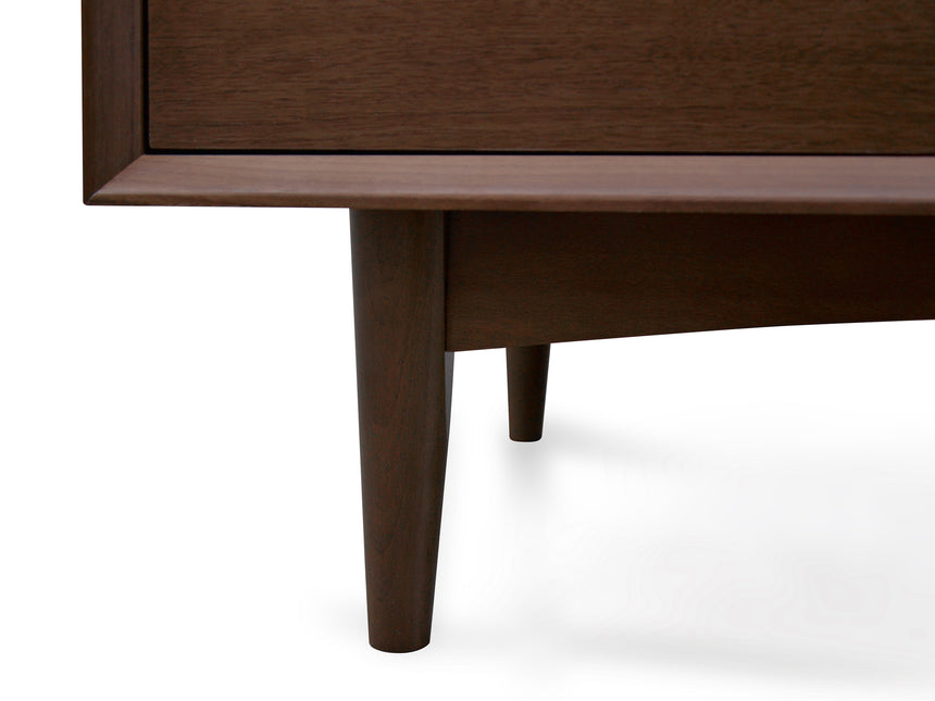 3 Drawer Chest - Walnut - View 5