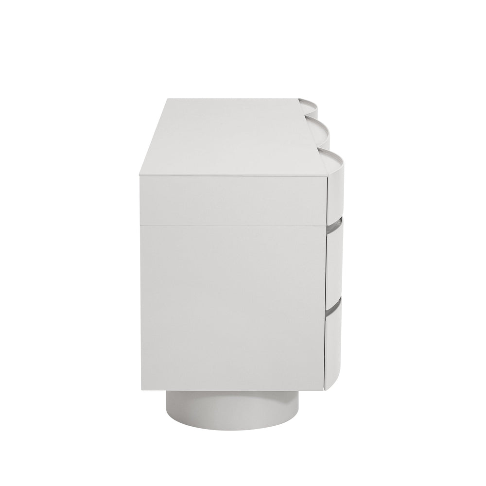 Home Office Desk | Warm Grey | Myka Home - View 4