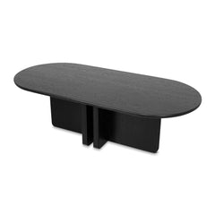 240cm Dining Table | Full Black | Myka Home
